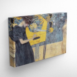 Gustav Klimt - Musik - Musica - Quadro su Tela