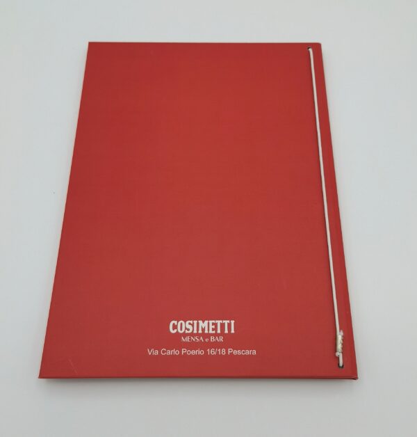 Menu Cartonato pieghevole per fogli A4 piegati - immagine 6