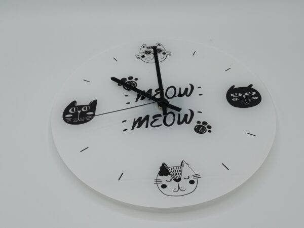 Orologio in Plexiglass personalizzato 30cm - immagine 2